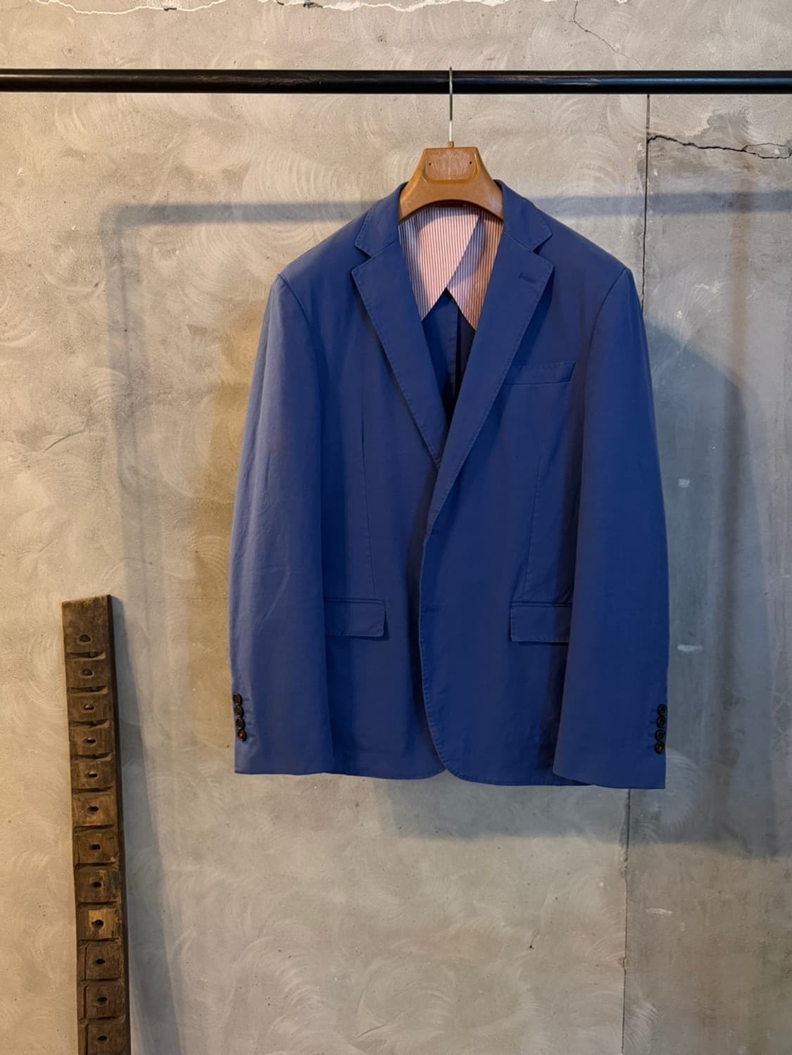 브룩스 브라더스 코튼 테일러드 자켓 슬림100 상품이미지1