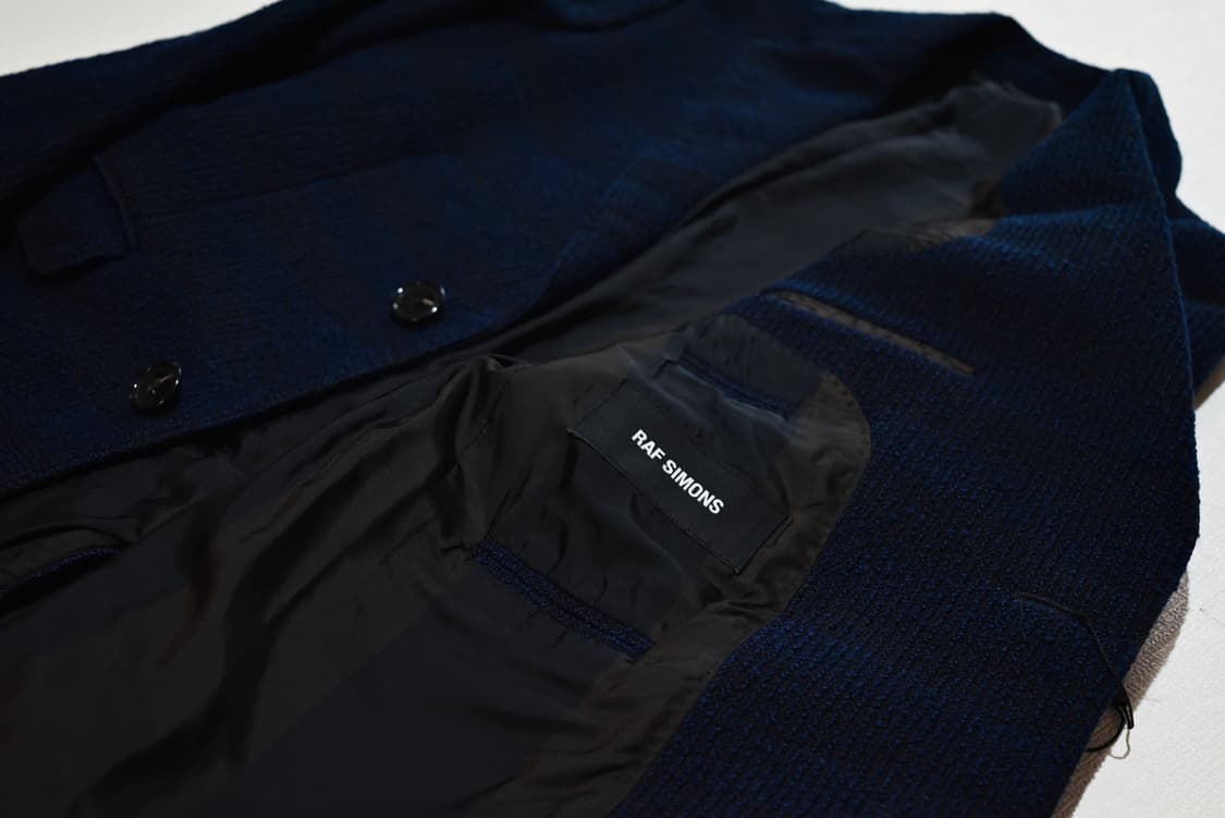 Raf simons stripe knit coat 상품이미지5