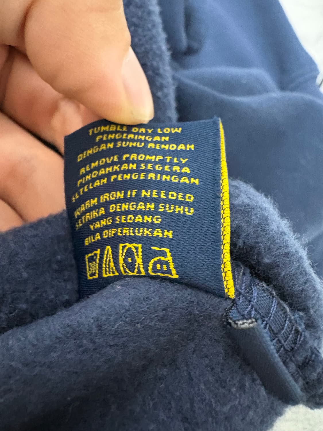 폴로 랄프로렌 네이비 빅포니 후드집업 L 상품이미지4