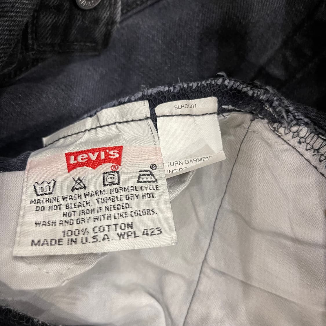  90's LEVI'S 501 w29l30 상품이미지3