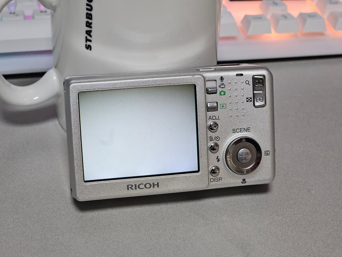 리코 카프리오 R3 빈티지 디카 실버 상품이미지6