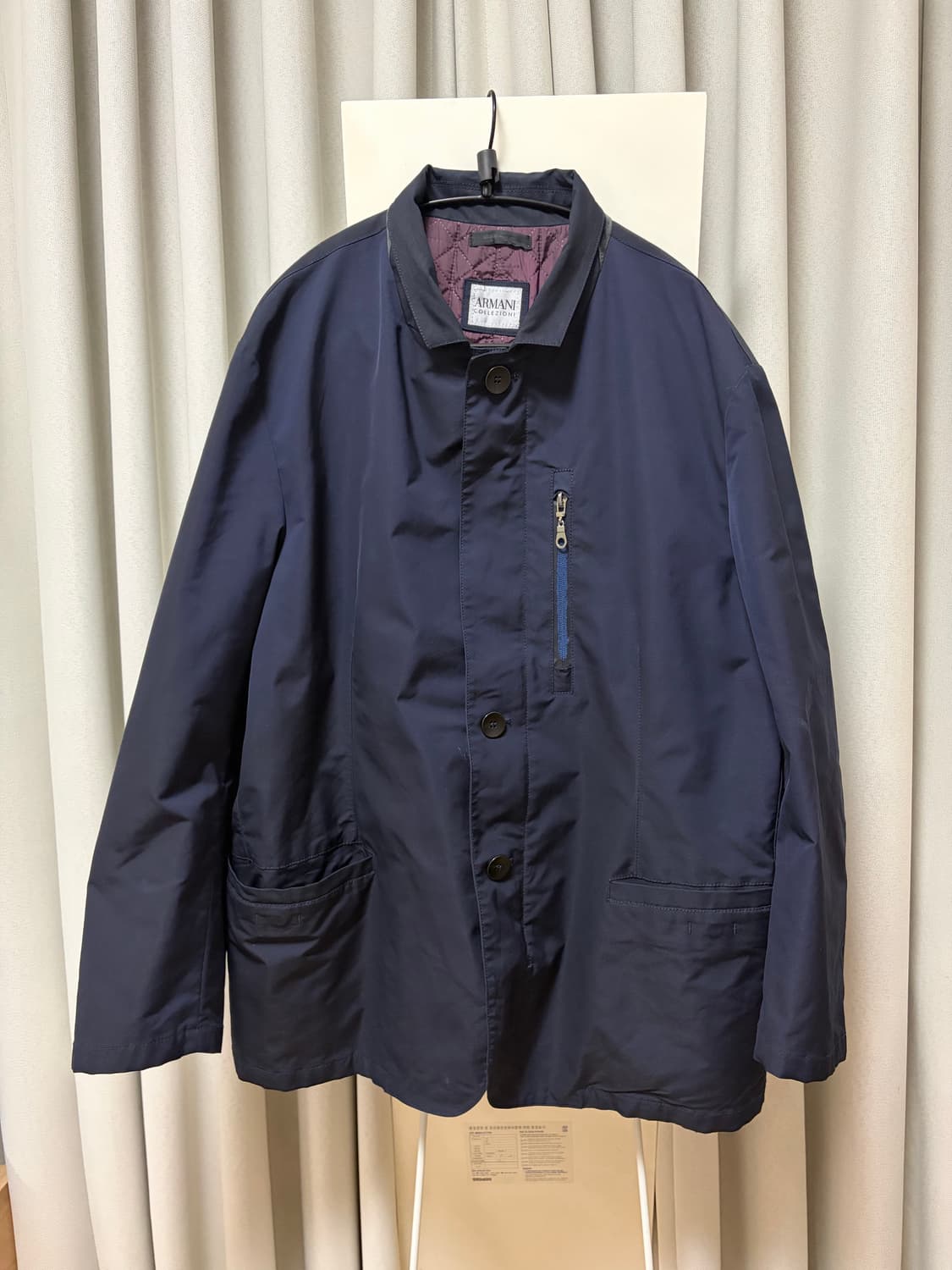 아르마니 꼴레지오니 ARMANI COLLEZIONI 테크니컬 자켓 상품이미지1