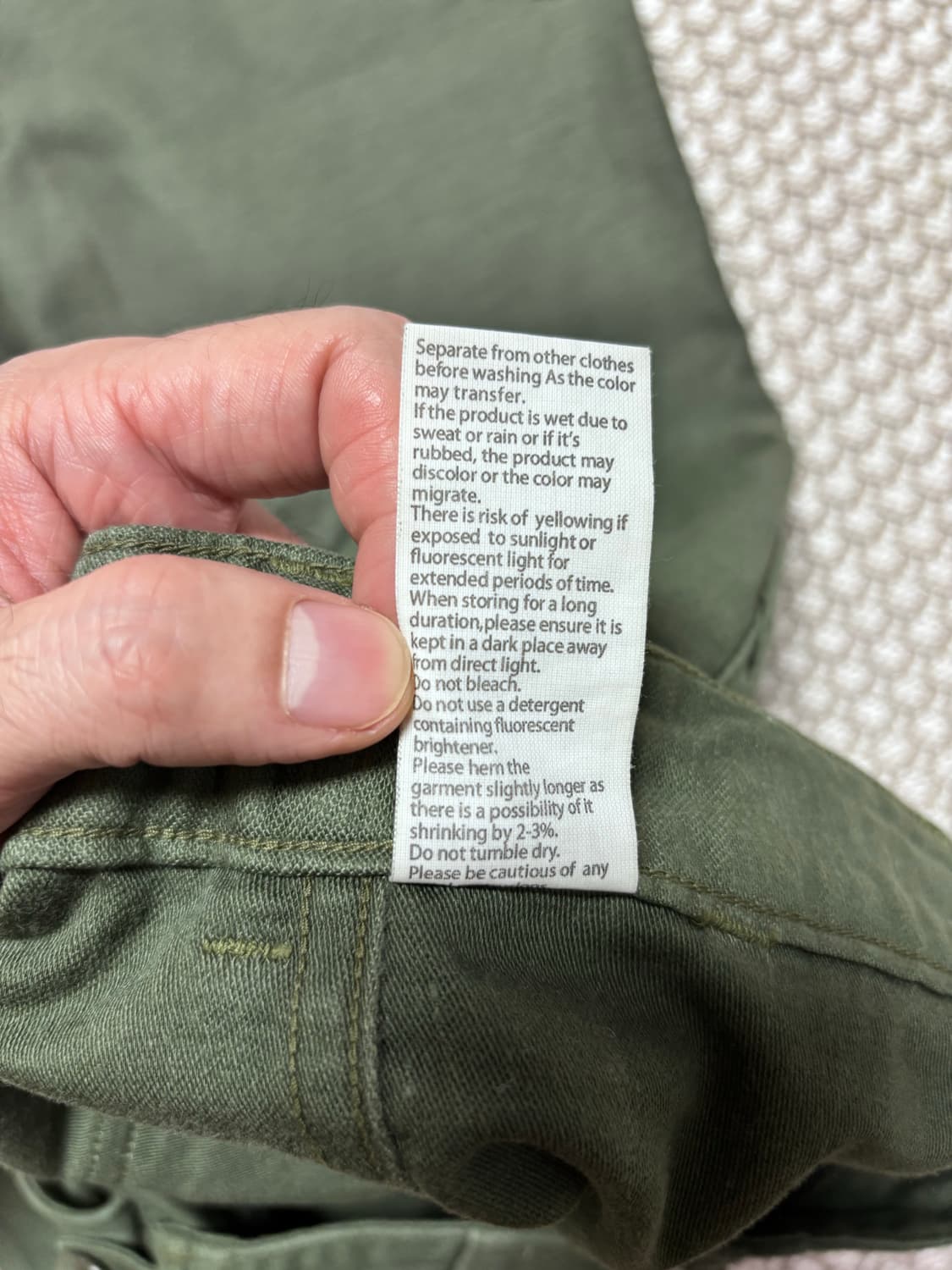 택포) 오어슬로우 오리지널 퍼티그팬츠 4사이즈 상품이미지5