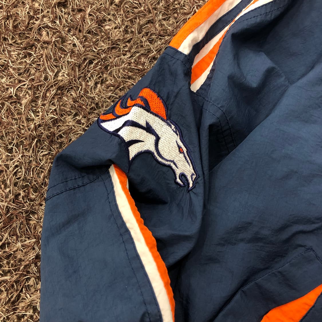 스타터 90s 브롱코스 NFL 올드스쿨 바람막이 자켓 상품이미지4