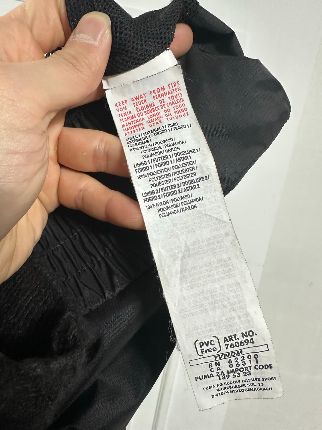 푸마 페라리 바람막이 상품이미지5