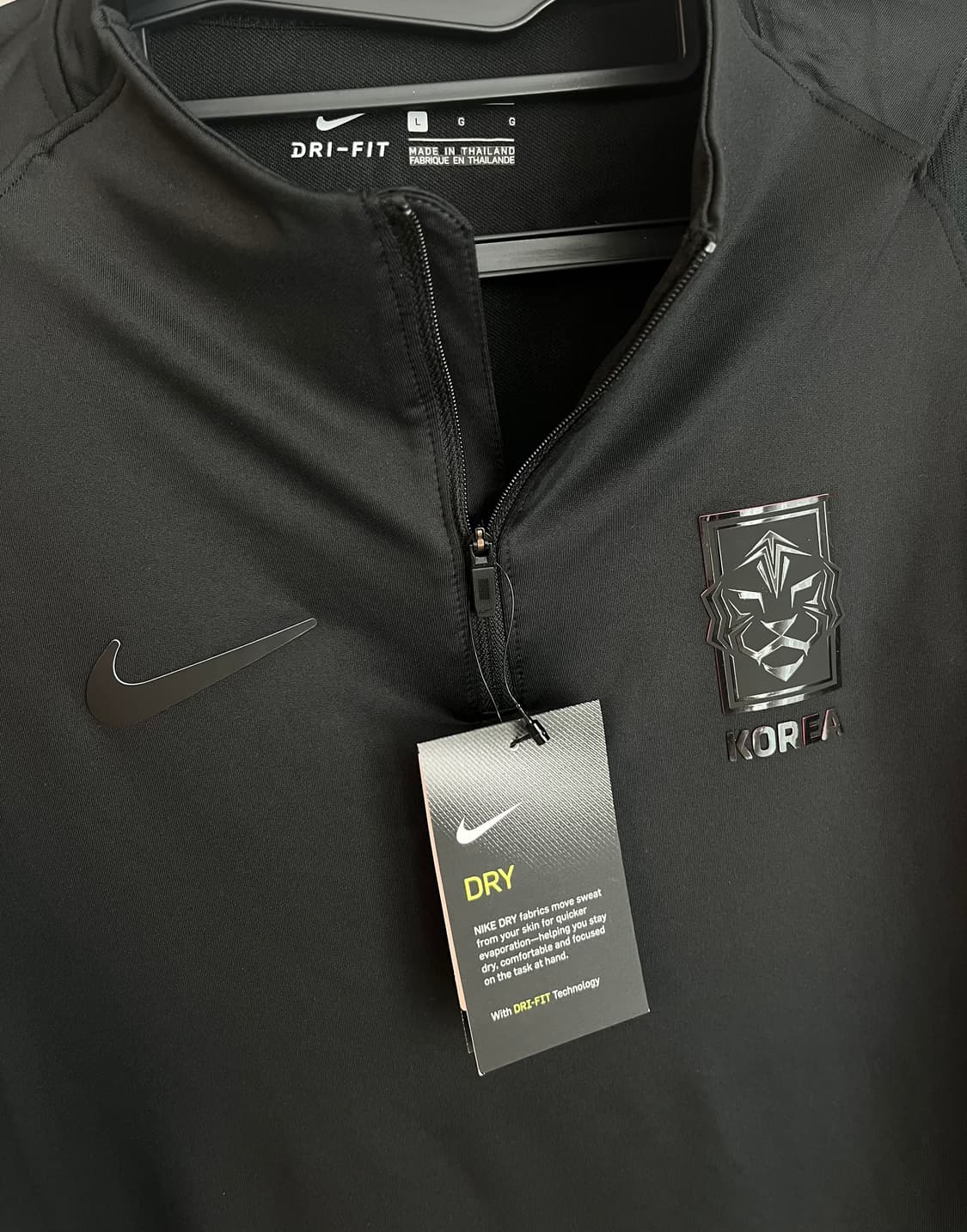 [새상품/L]20-22 나이키 선수지급용 대한민국 국대 드릴탑 져지 상품이미지6