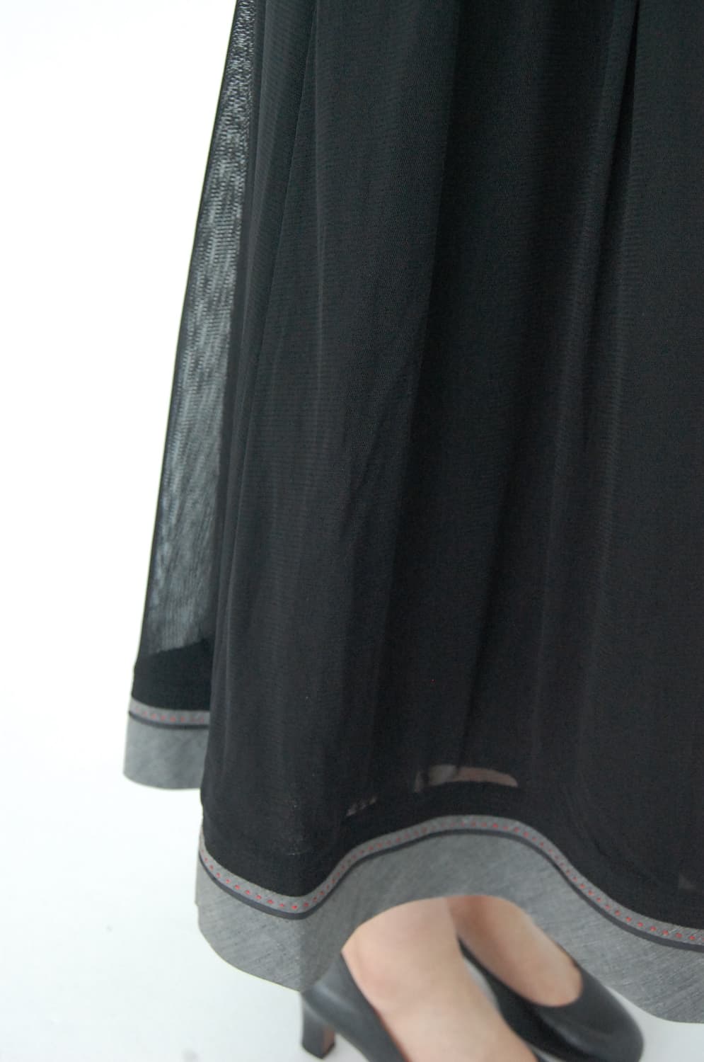 Hiroko bis mesh pleats Skirt 상품이미지5