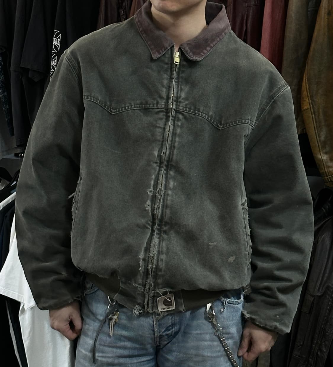 00's OG 칼하트 J14 산타페 자켓 칼하트 MOS 디트로이트 상품이미지3