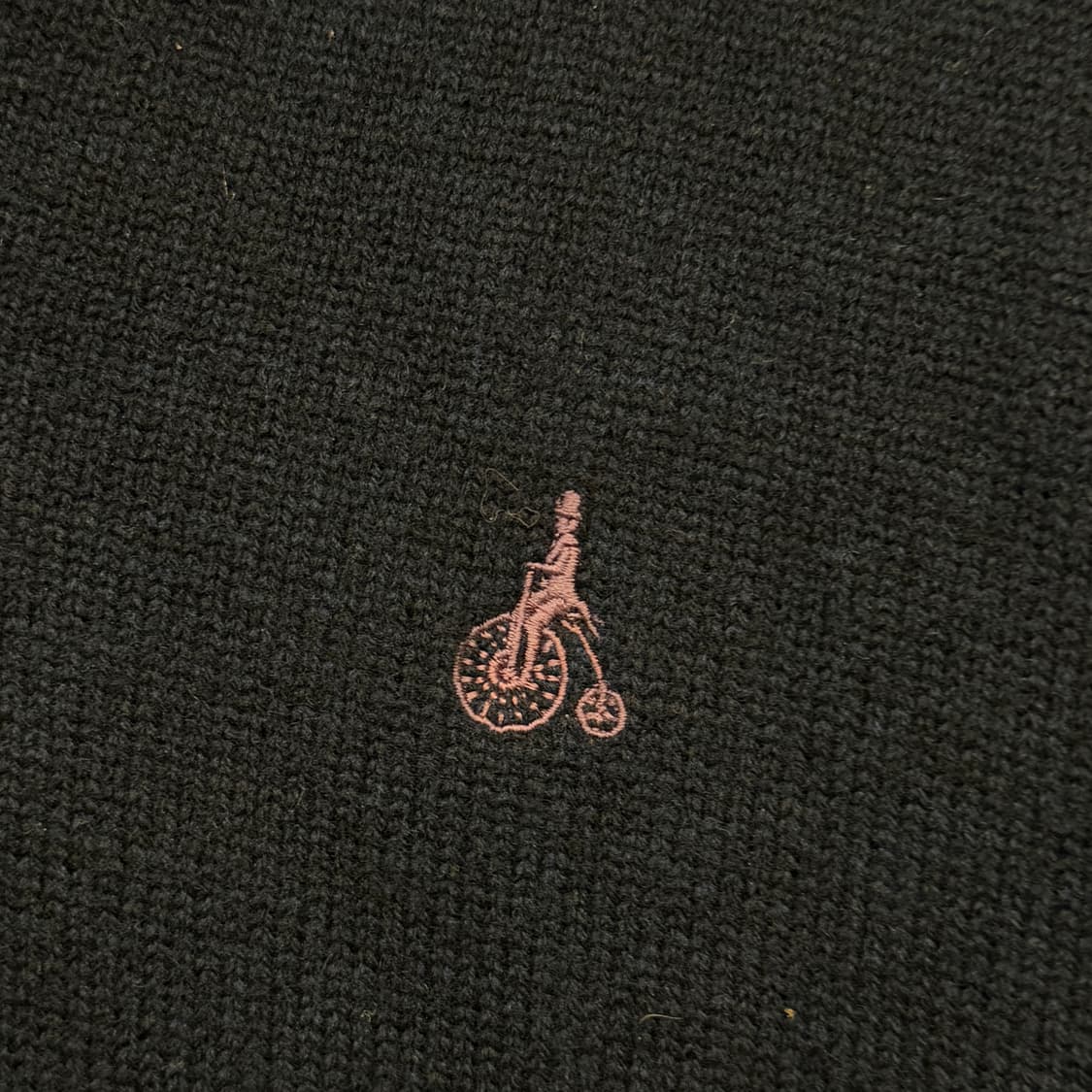 빈폴 00's 반집업 울100% 니트 105 네이비 상품이미지3