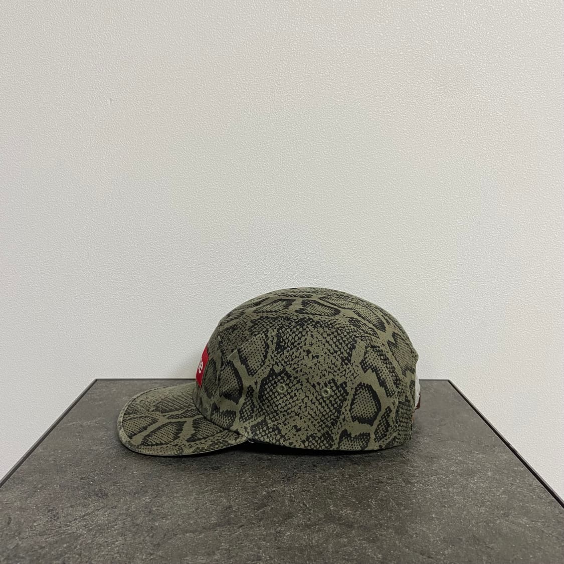 슈프림 캠프캡 모자 24SS 스네이크 레드 박스로고 캡 상품이미지2