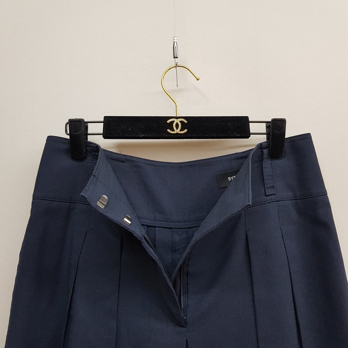 한섬 시스템 2022 와이드 플레어 팬츠 67-98사이즈 상품이미지2