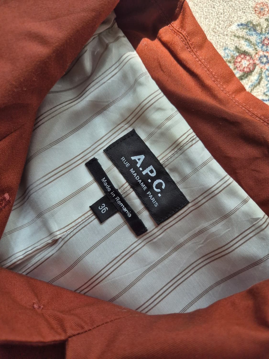 아페쎄 라운드넥 코트 상품이미지5