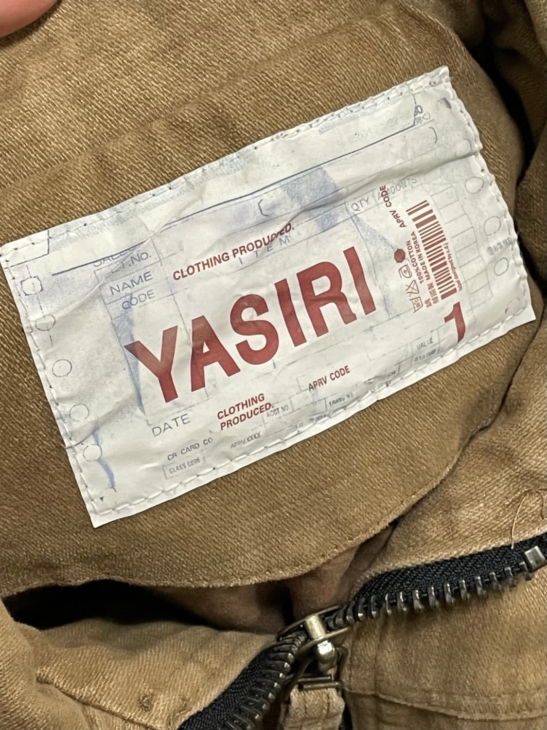 Yasiri 데님 트러커 상품이미지4