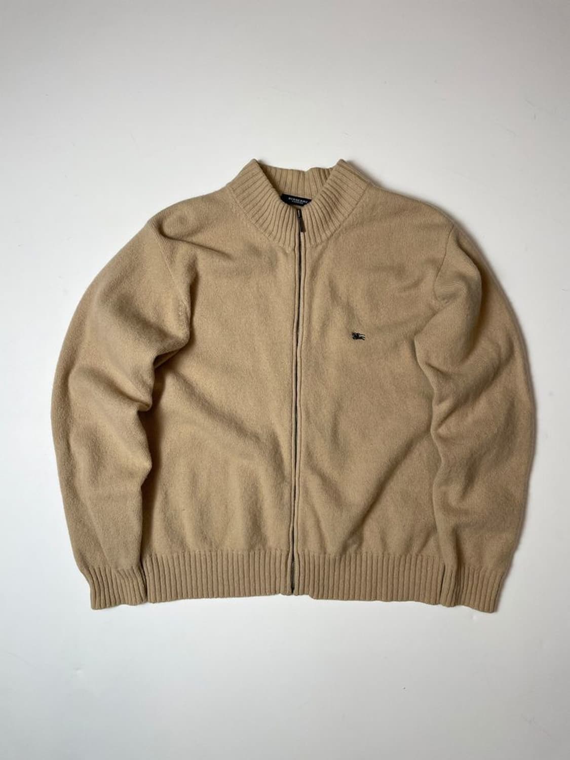 버버리 노바 체크 엘보우 패드 니트 집업 PN9393 상품이미지1