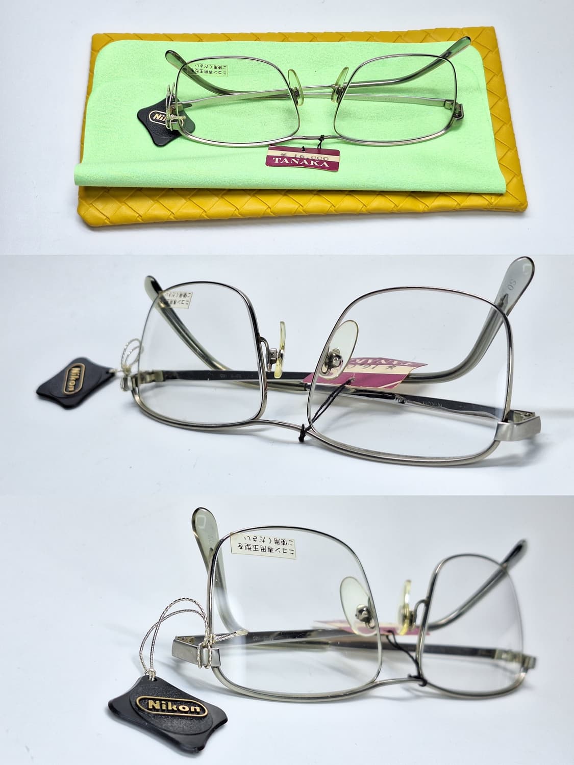 80s 일본제 빈티지 데드스톡 미사용/니콘 FB911 안경테 52mm  상품이미지8