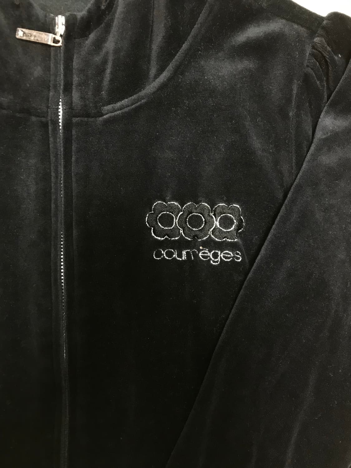 꾸레쥬 벨벳 후드집업38 상품이미지4