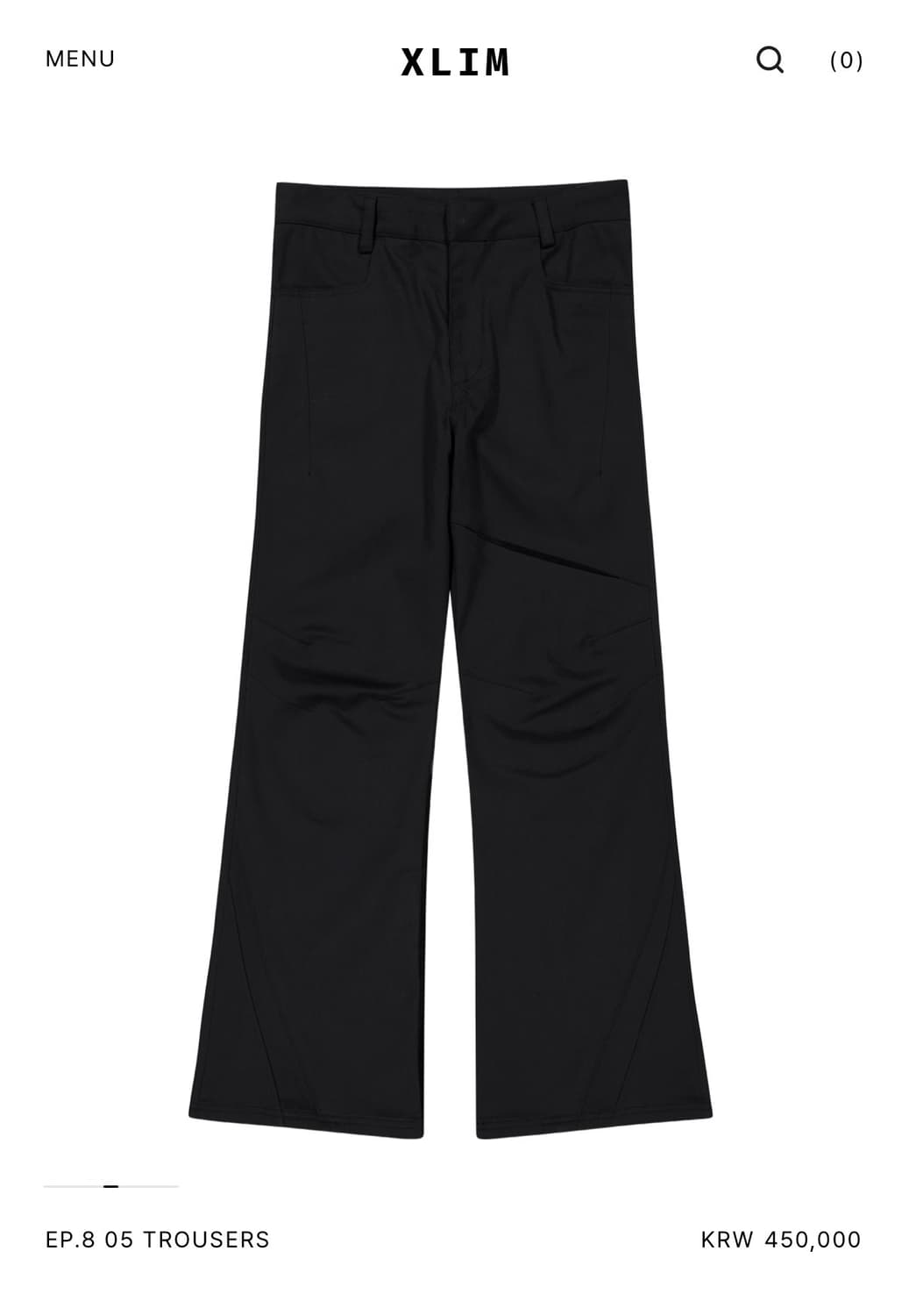 엑슬림 ep.8 05트라우저 M 상품이미지1