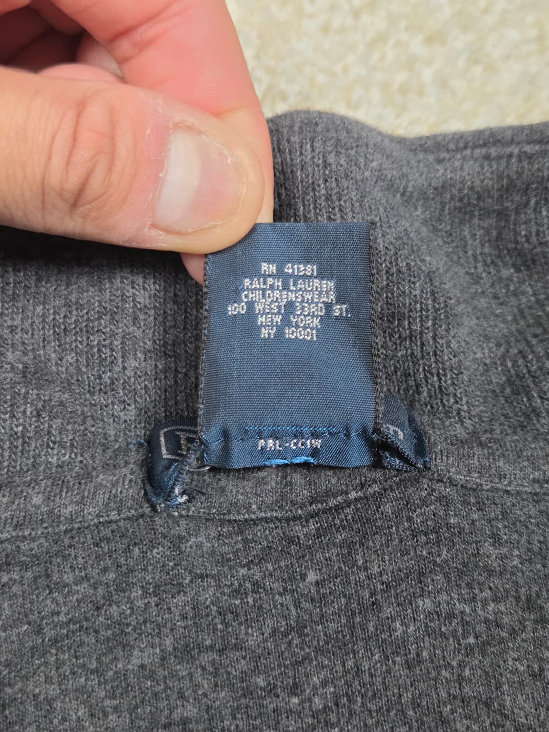 [폴로 랄프로렌] 코튼 하프집업 | 00276 상품이미지4