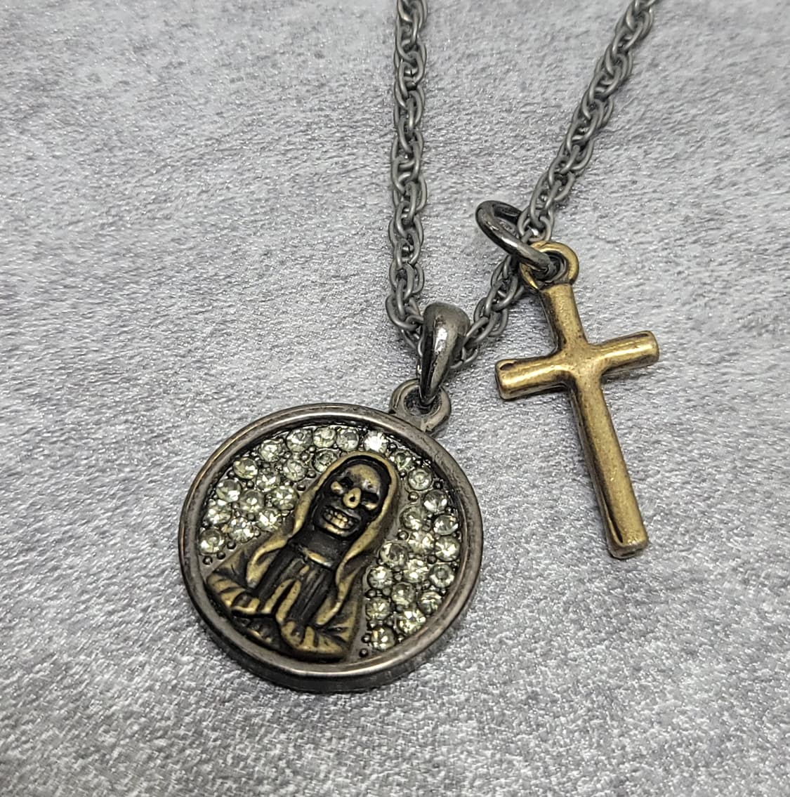 Cross Skull 빈티지목걸이 상품이미지5