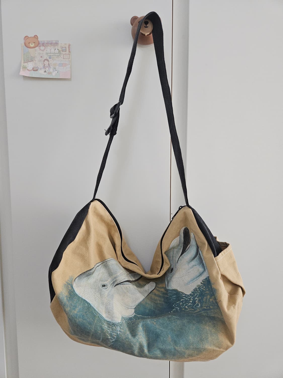 미국 빈티지 돌고래 크로스백 상품이미지1