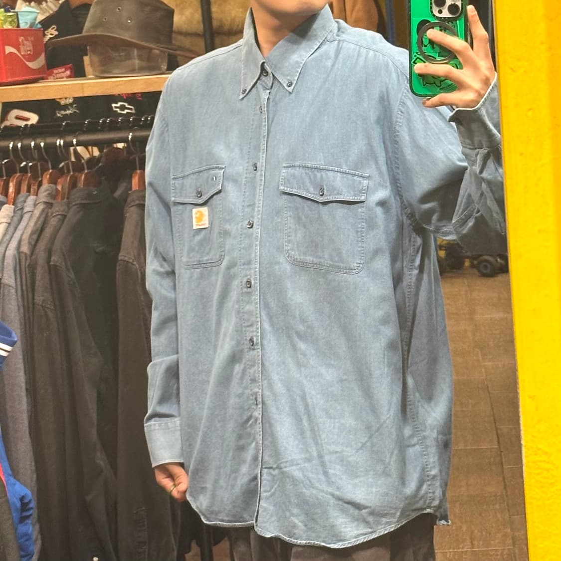 [HI] 칼하트 데님셔츠 상품이미지3