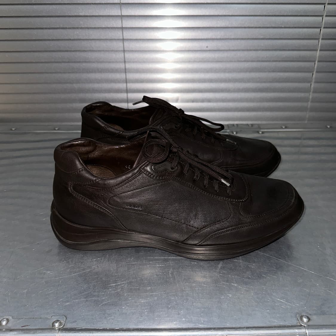 00s 빈티지 프라다 스포츠 플랫폼 가죽 스니커즈 상품이미지6