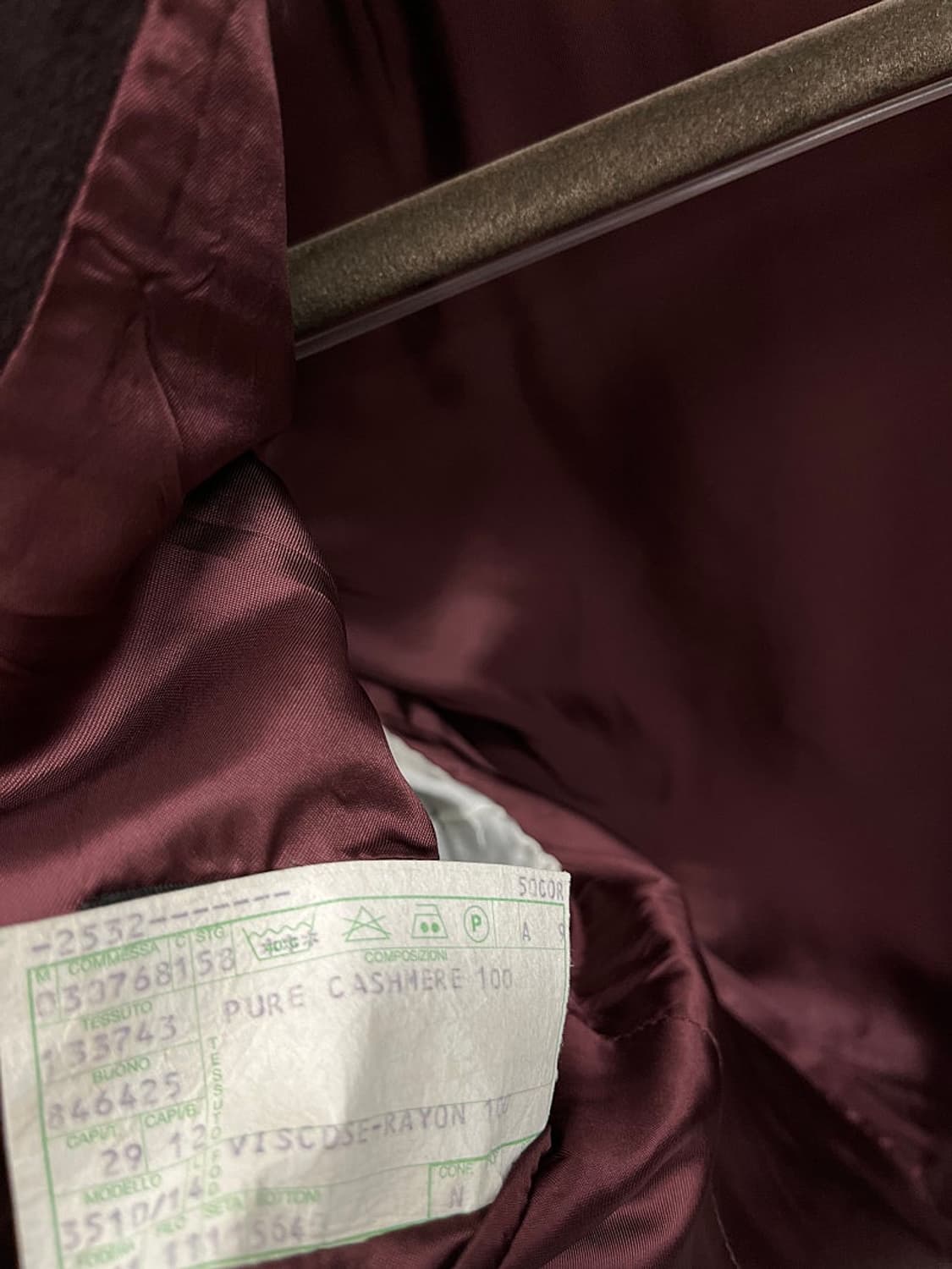 105) facis 로로피아나 캐시미어 자켓  상품이미지10