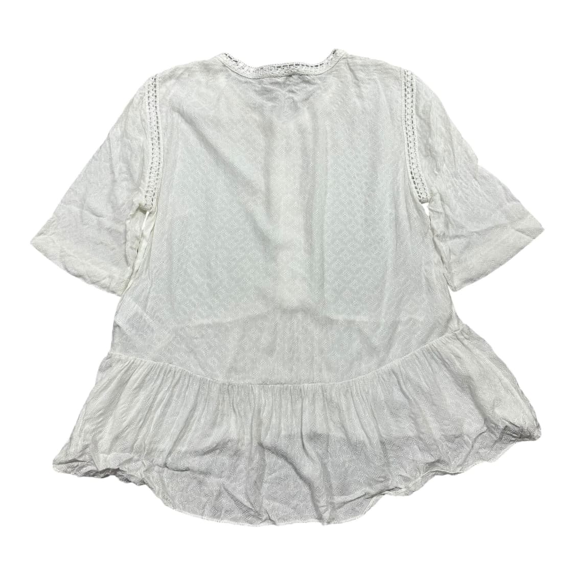 ✨ (바배) 산드로 레이스 페플럼 블라우스  상품이미지2