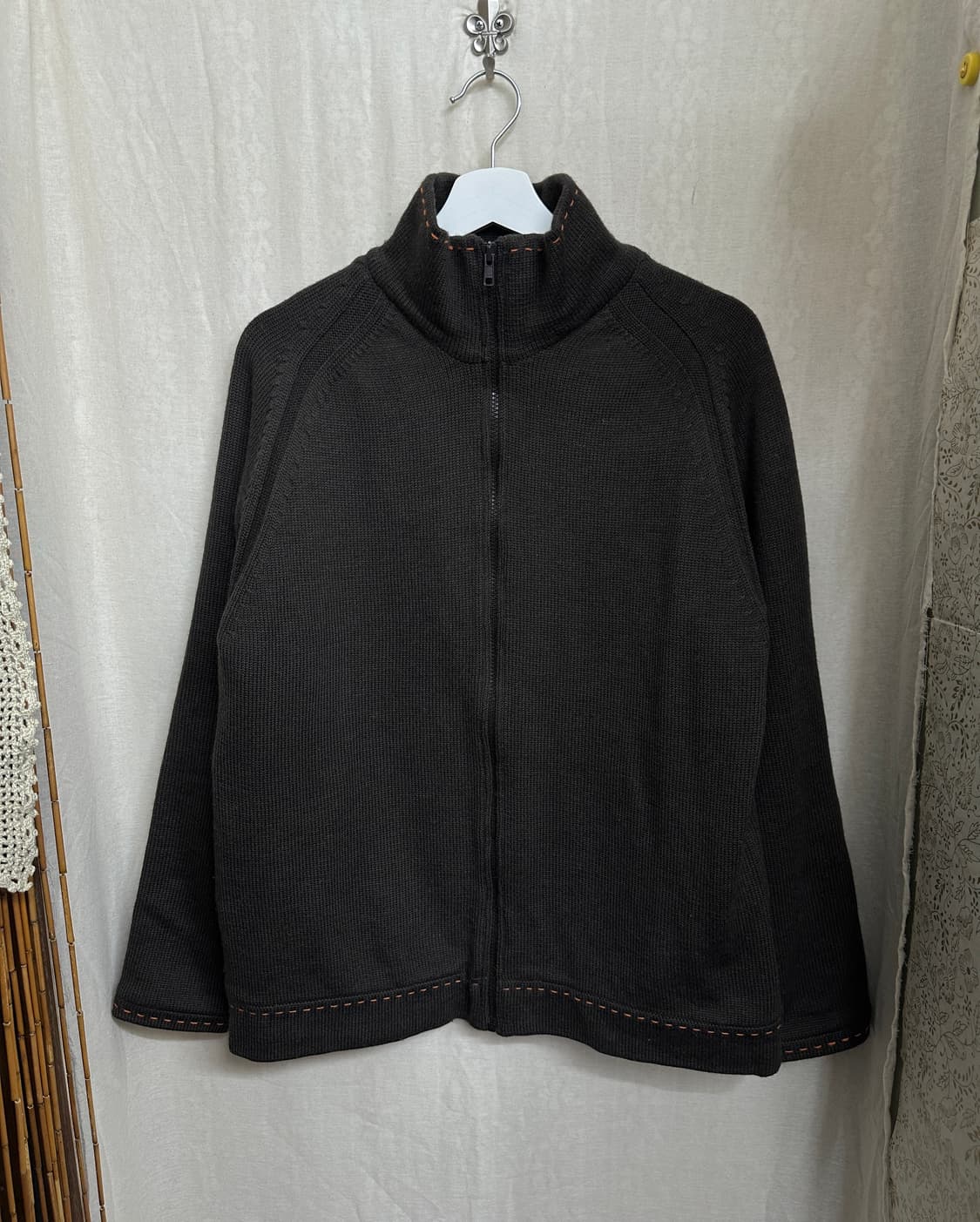 ships knit zip-up 상품이미지3