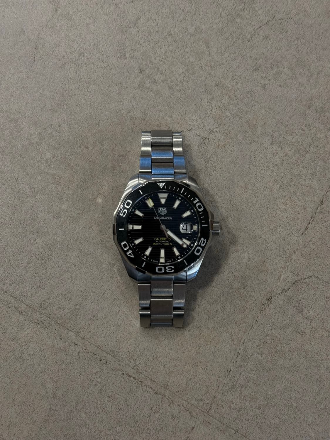 태그호이어 아쿠아레이서 300 블랙 오토메틱 41mm  상품이미지2