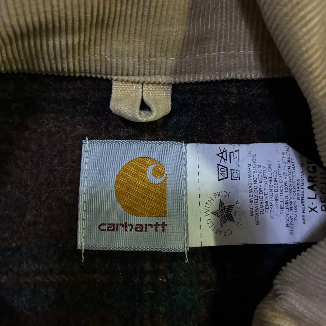 칼하트 디트로이트 자켓 M-L 상품이미지2