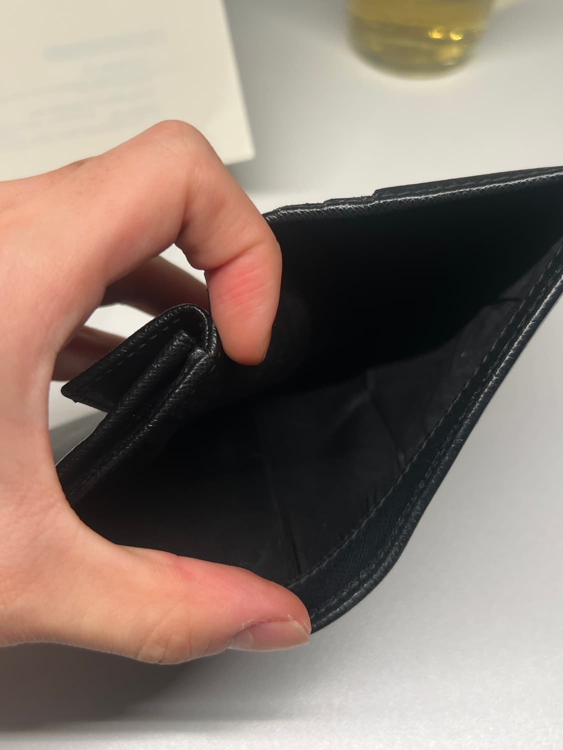 프라다 사피아노 반지갑 블랙 상품이미지4