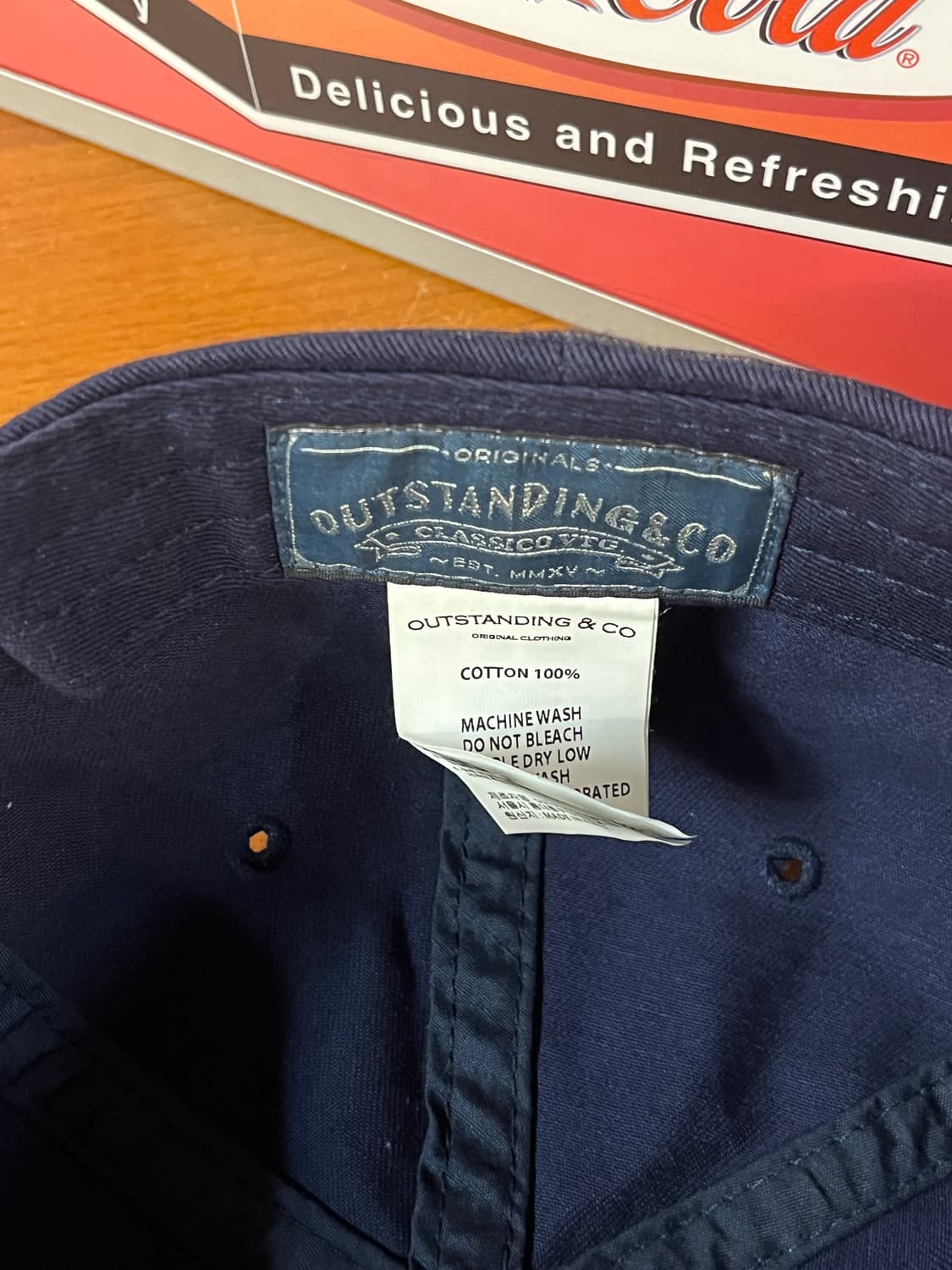 아웃스탠딩 캡모자 네이비 #csz2600 상품이미지3