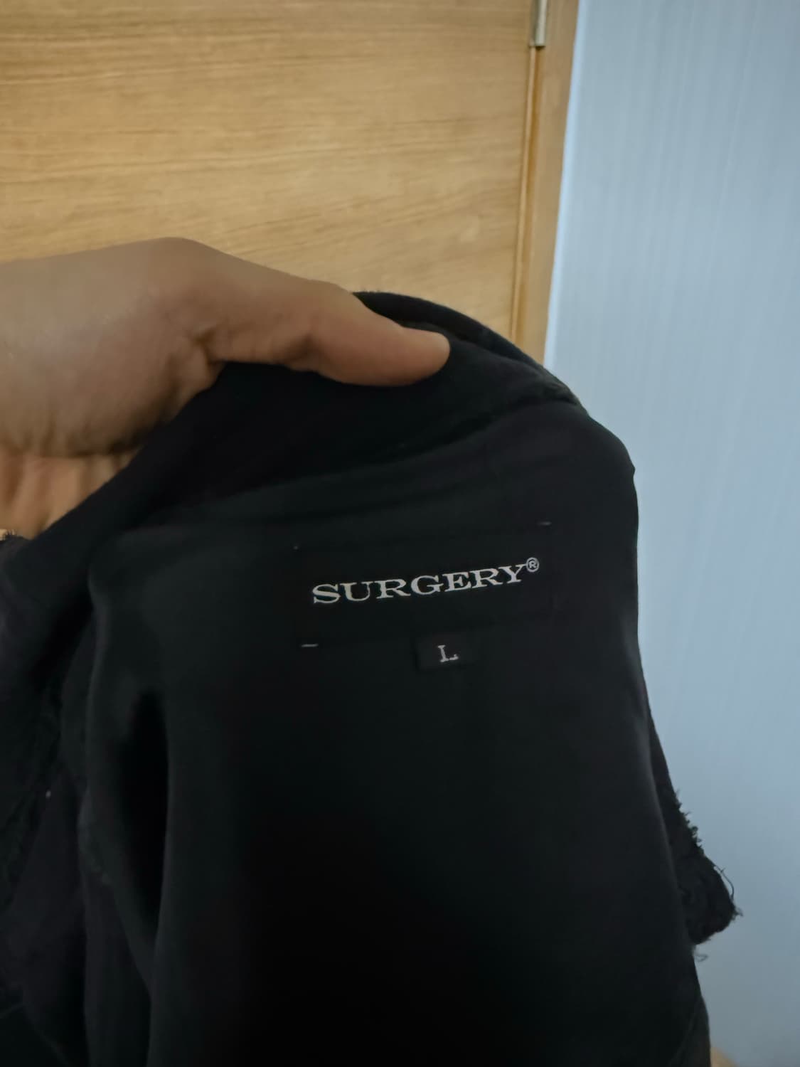 써저리 디스트로이드 거즈 셔츠 L 상품이미지3