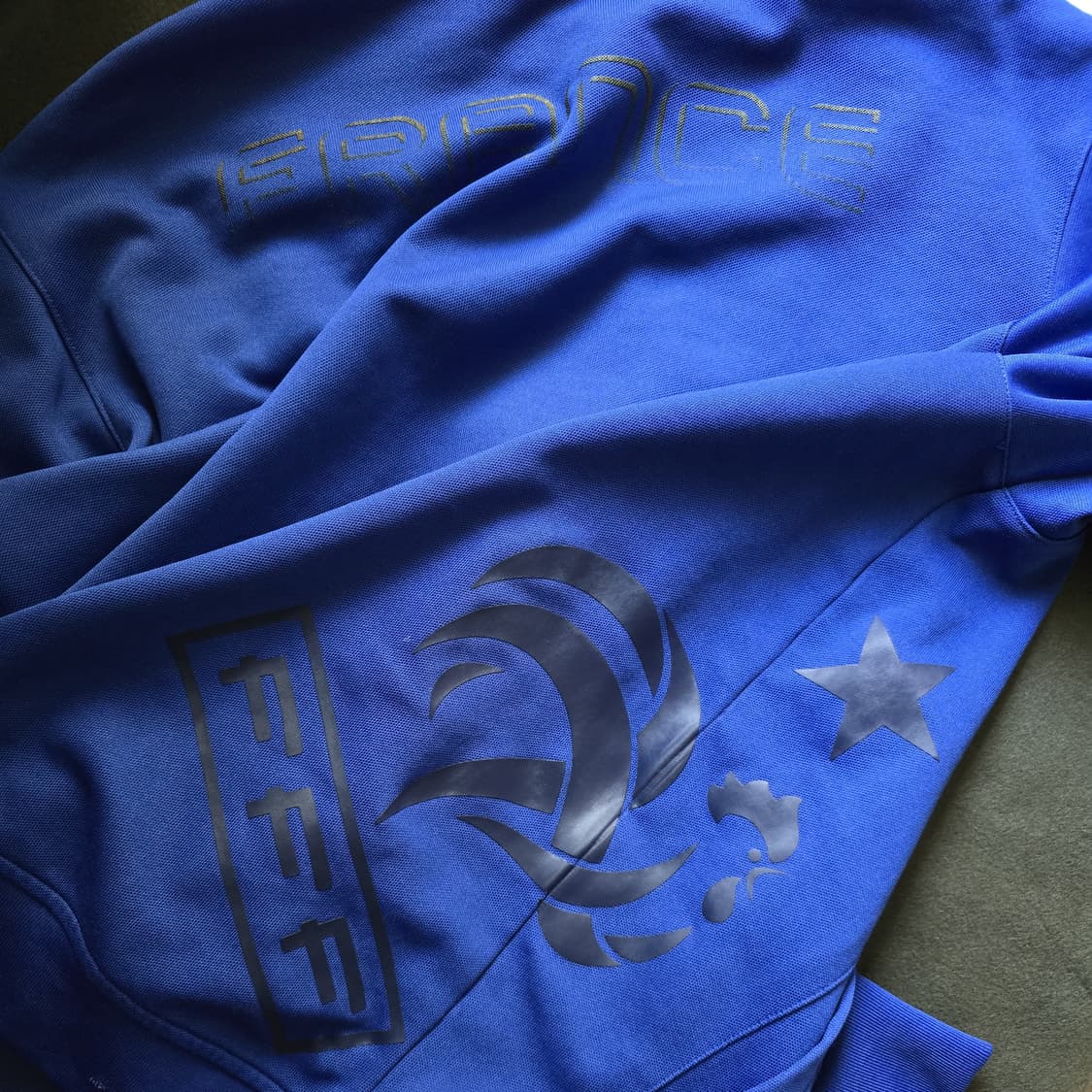 아디다스 프랑스 국가대표 FFF 트랙탑 블루 자켓 2XL 09 오리지널스 상품이미지3