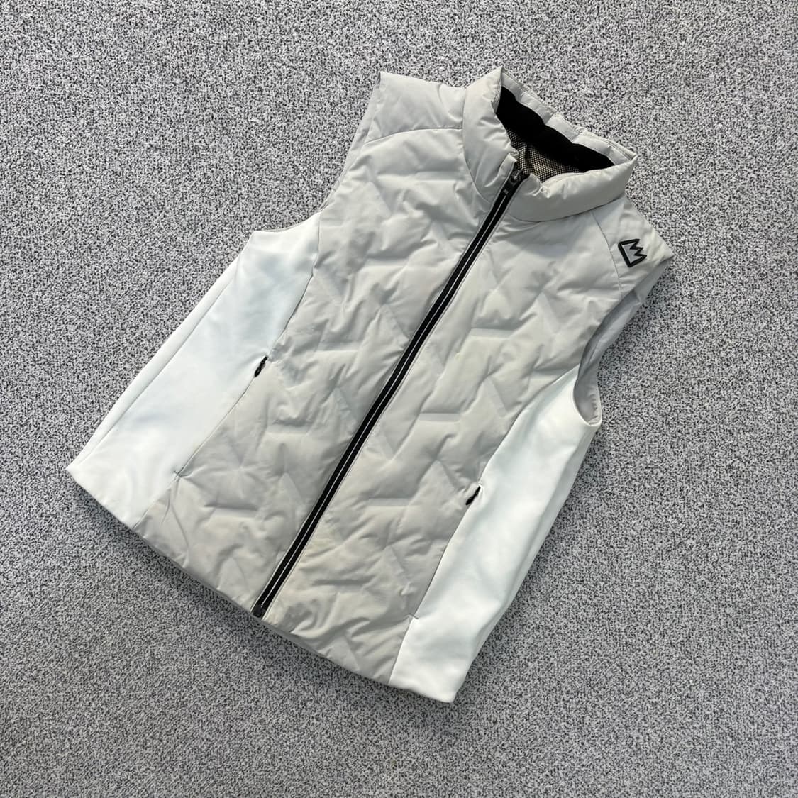 90 장미쉘바스키아 구스다운 패딩 조끼 0428J 상품이미지1