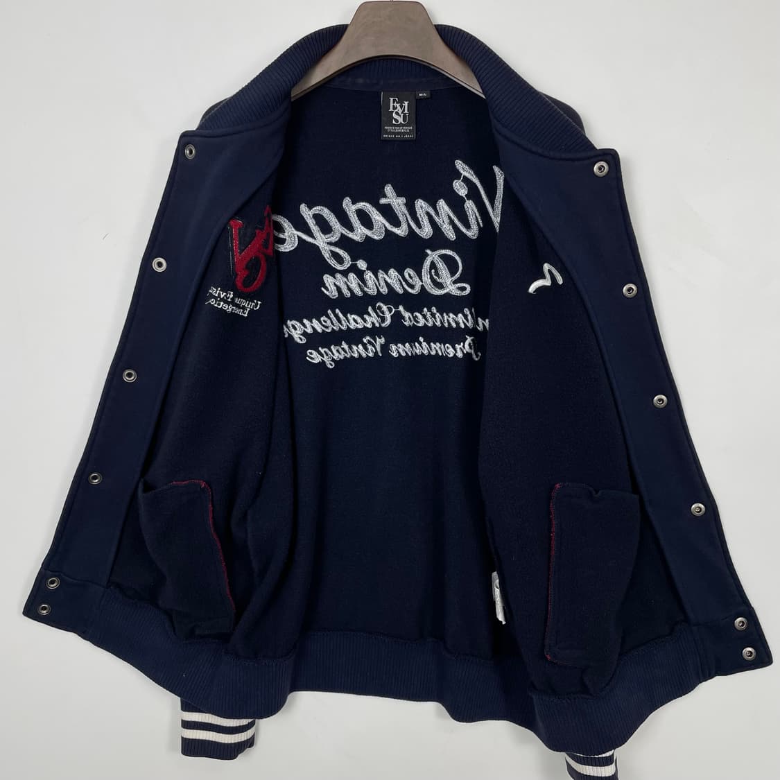 EVISU 에비수 바시티 자켓 상품이미지6