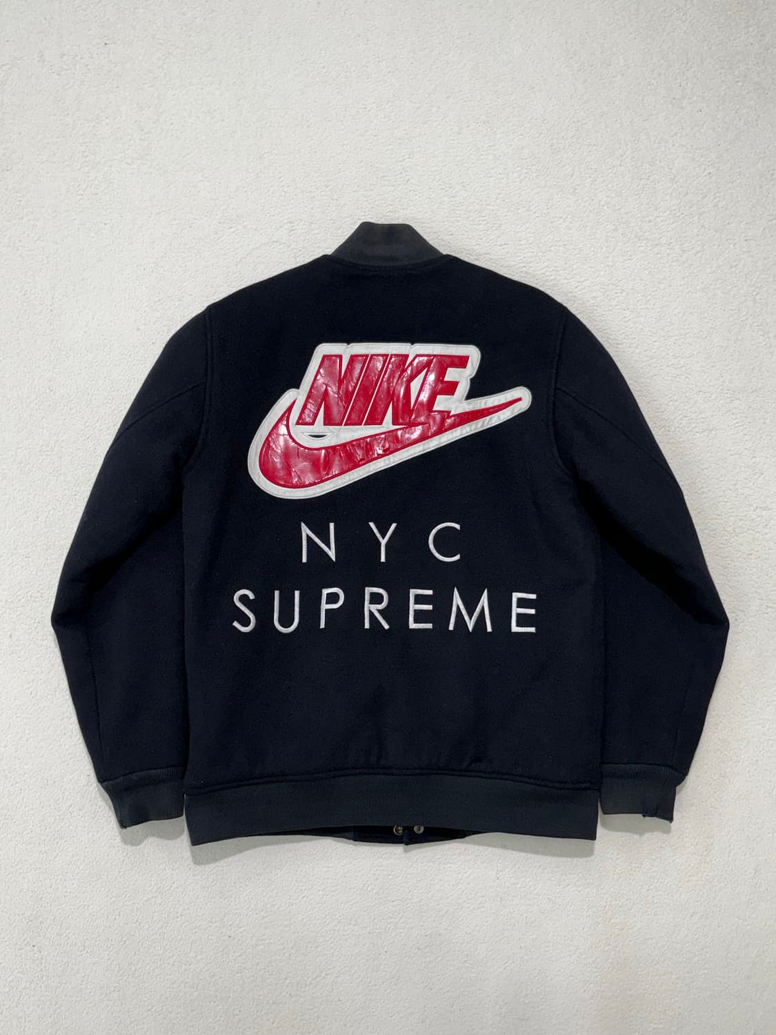 슈프림 나이키 슈나장 스타장 바시티 자켓 S 상품이미지5