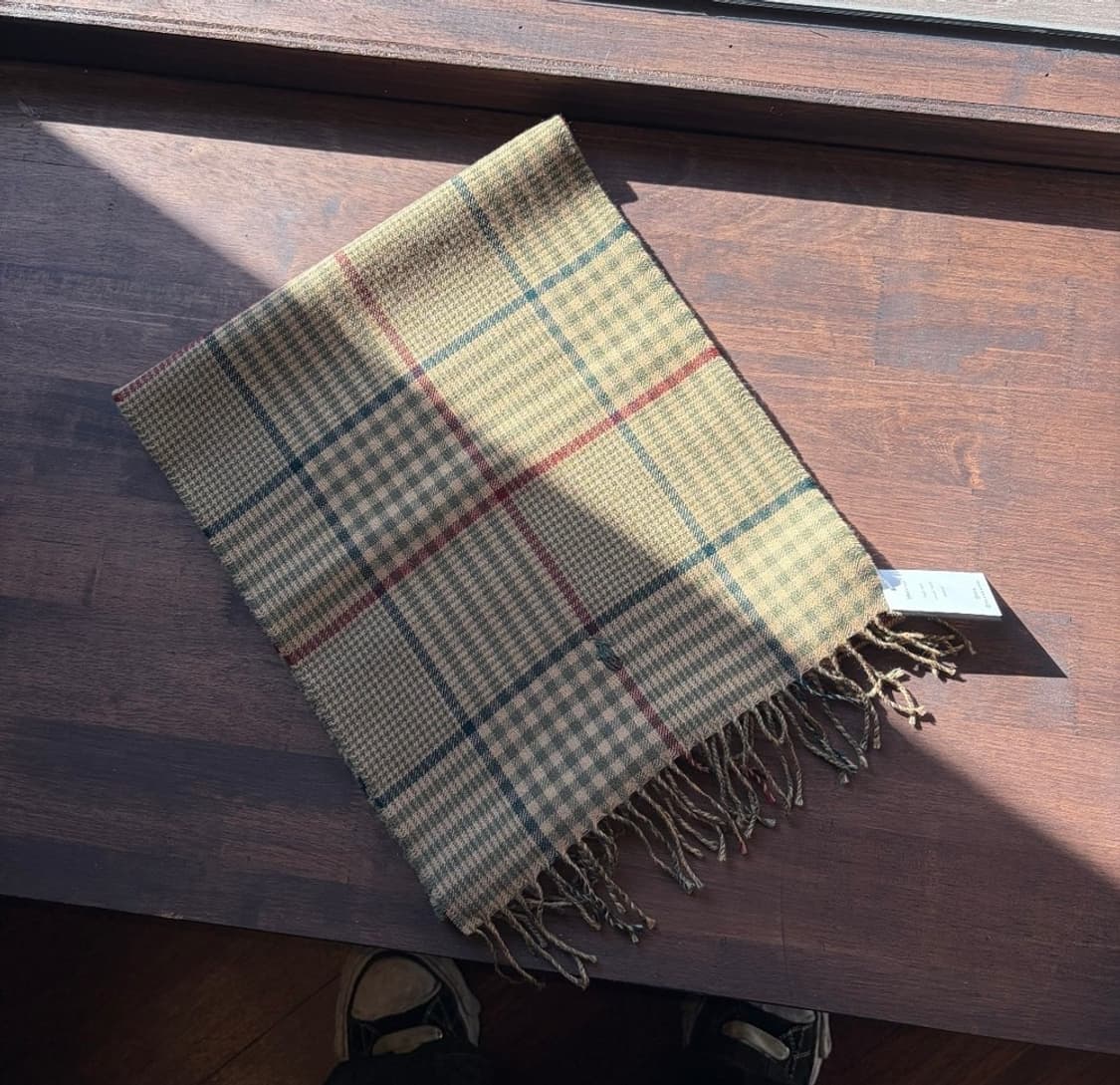 15803- 폴로 랄프로렌 체크 머플러 (울 100%) 상품이미지2