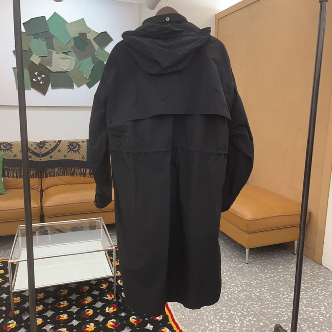 파르티멘토 빈티지 하이넥 롱 야상 자켓 L C06866 상품이미지4