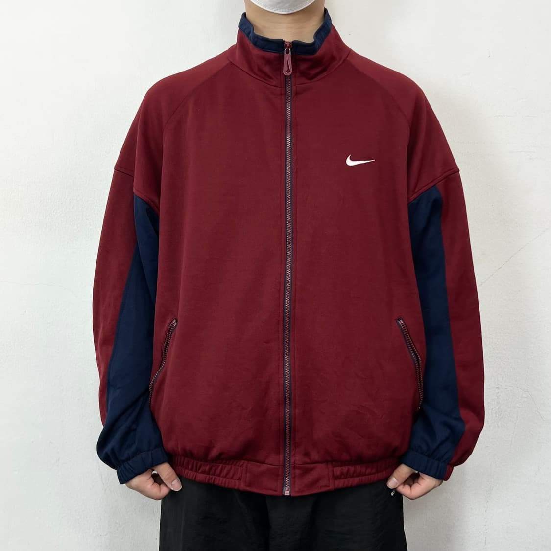 나이키 스우시 90s 오버사이즈 트랙탑 집업 자켓 상품이미지2