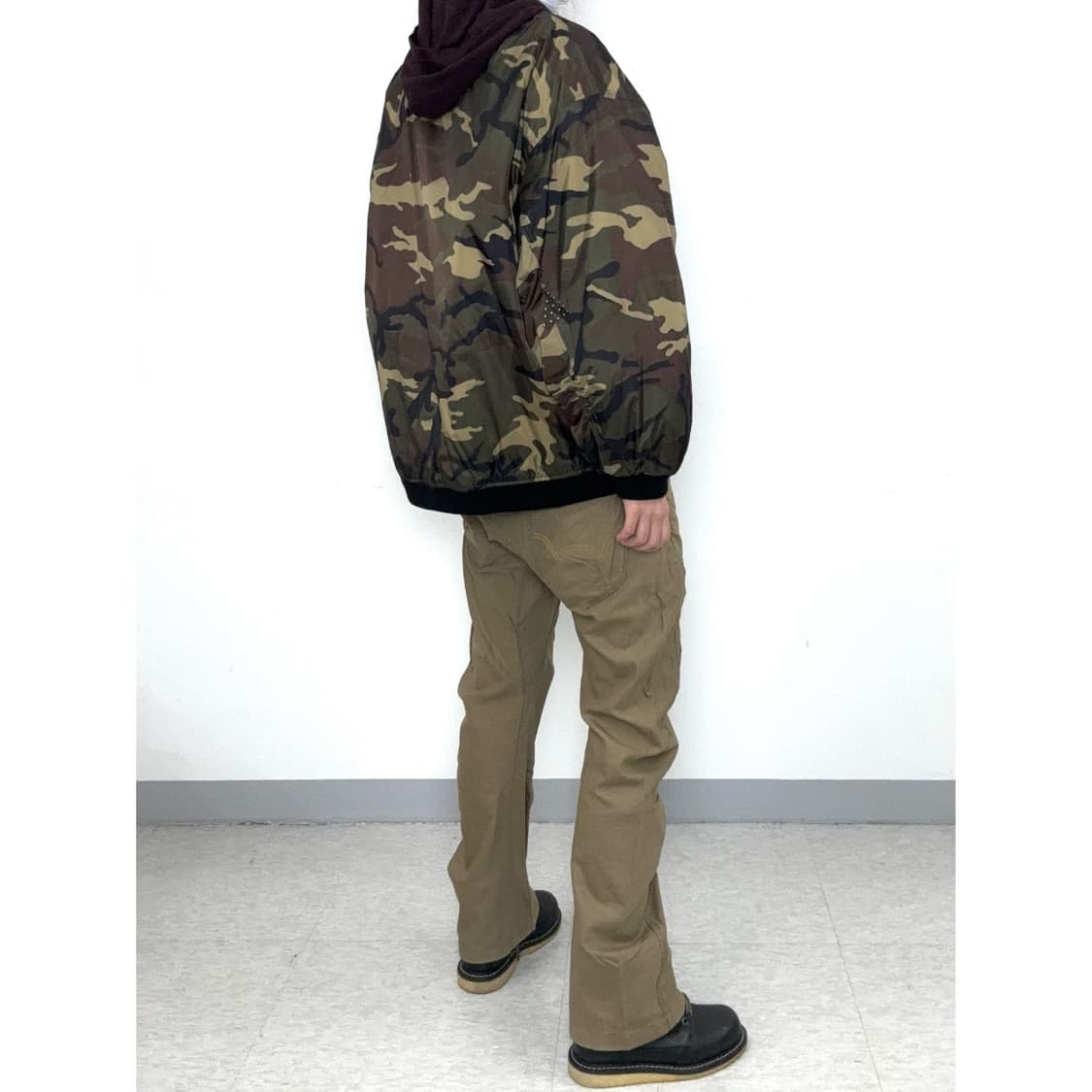 빈티지 카모 블루종 MA1 봄버자켓 상품이미지3