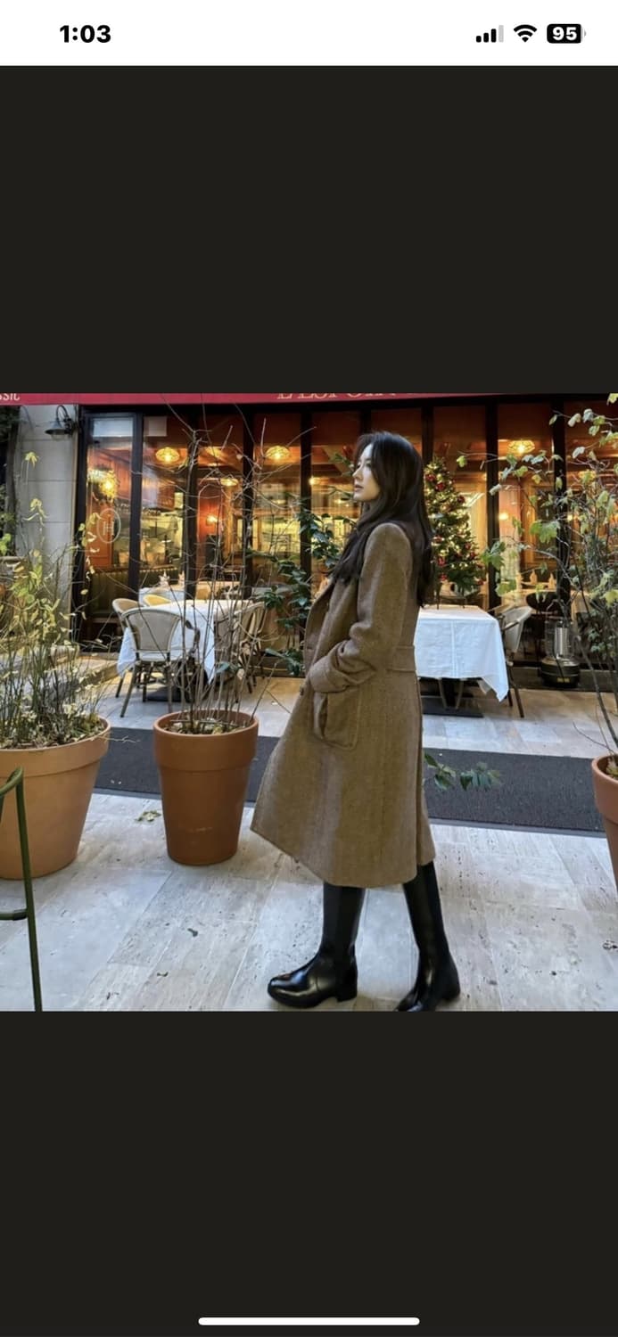 폴로 모직100헤링본코트  상품이미지10