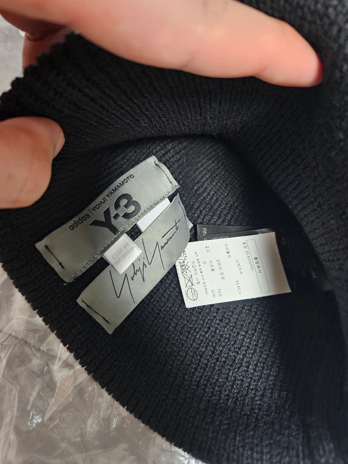 요지 야마모토 KURO 비니 상품이미지3