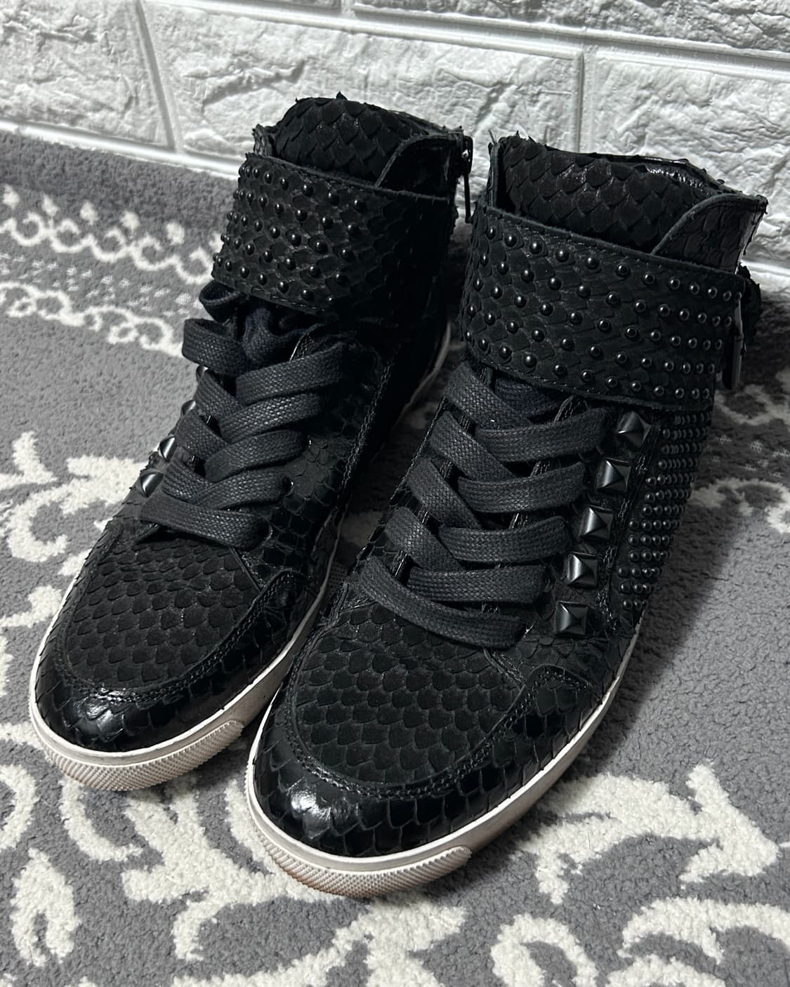 00‘s Kennel&Schmenger 파이톤 스터드 하이탑 상품이미지2
