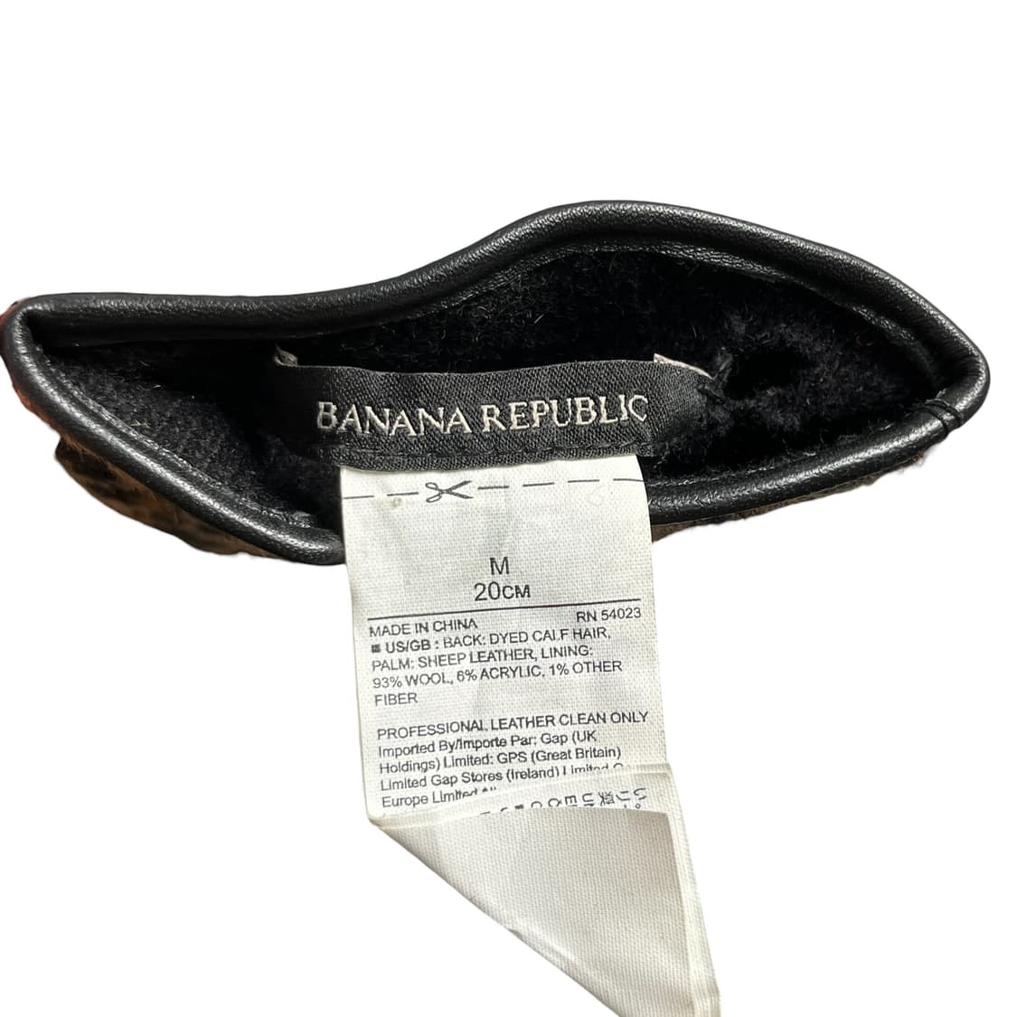 BANANA REPUBLIC 레오파드 가죽 장갑 상품이미지3