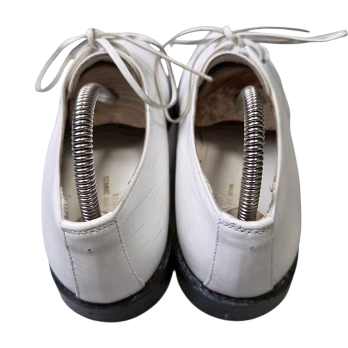 꼼데가르송 트리콧 레이디스 레더 드레스슈즈 상품이미지3