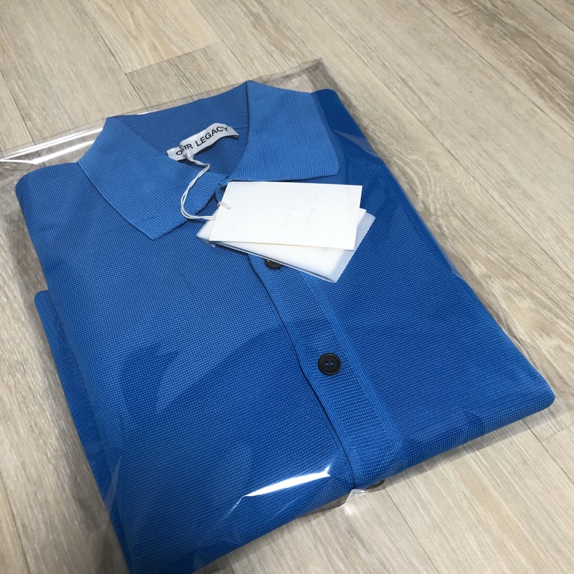 (48) 새상품 아워 레가시 OUR LEGACY 블루 이브닝 폴로 가디건 상품이미지10