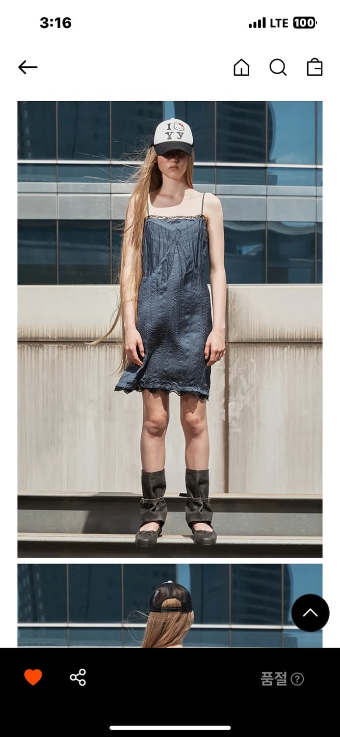 오픈와이와이 세틴 미니원피스 상품이미지1