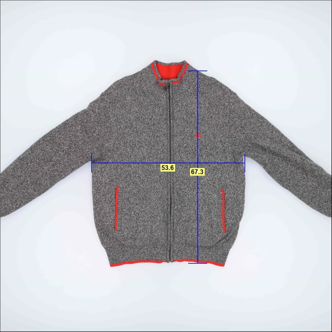 [100] 그린조이 골프 울 방풍 니트집업 0107H1 상품이미지6